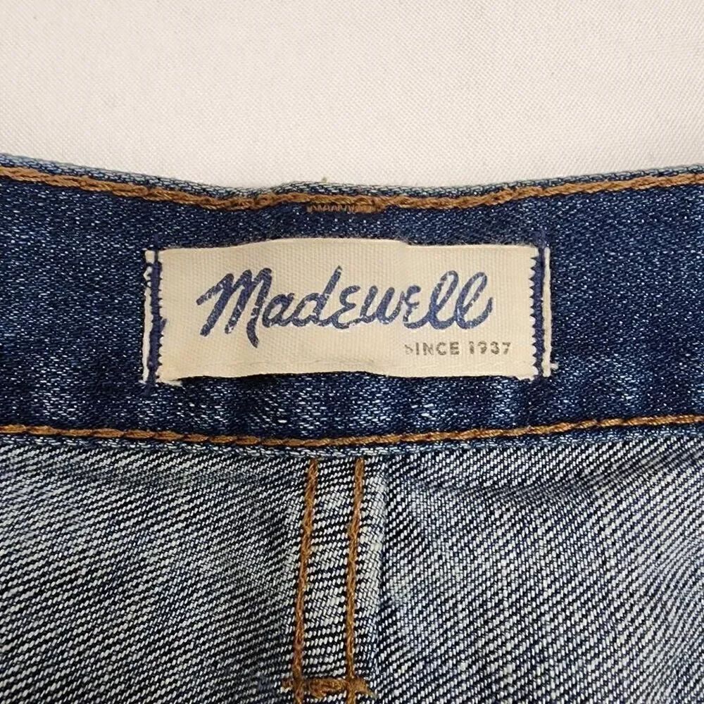 Madewell High Rise Denim Shorts Size 32 H6 - Picture 7 of 11